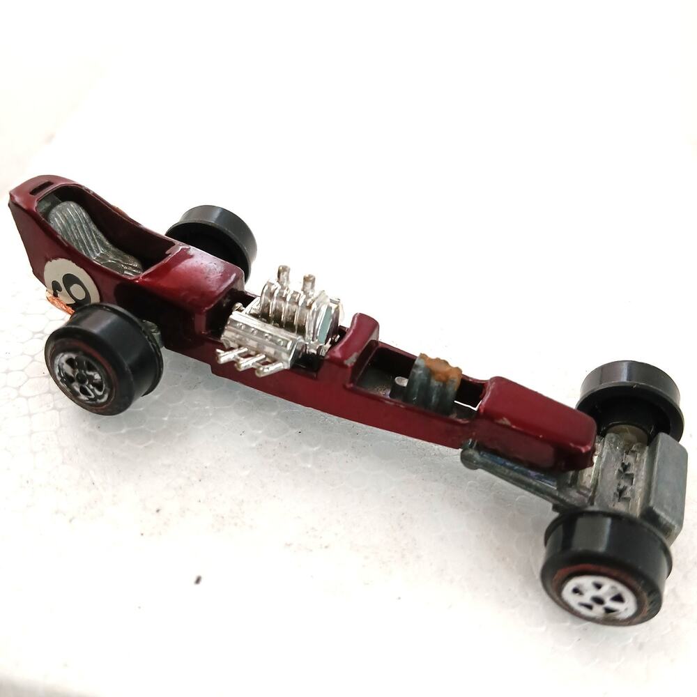 Vintage Johnny Lightning Custom Dragster 1/64 Scale - For Parts/Repair